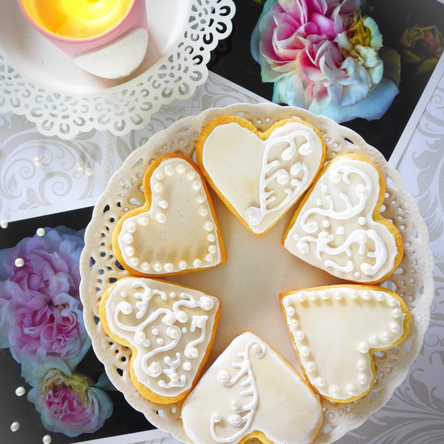 sablé coeur saint Valentin