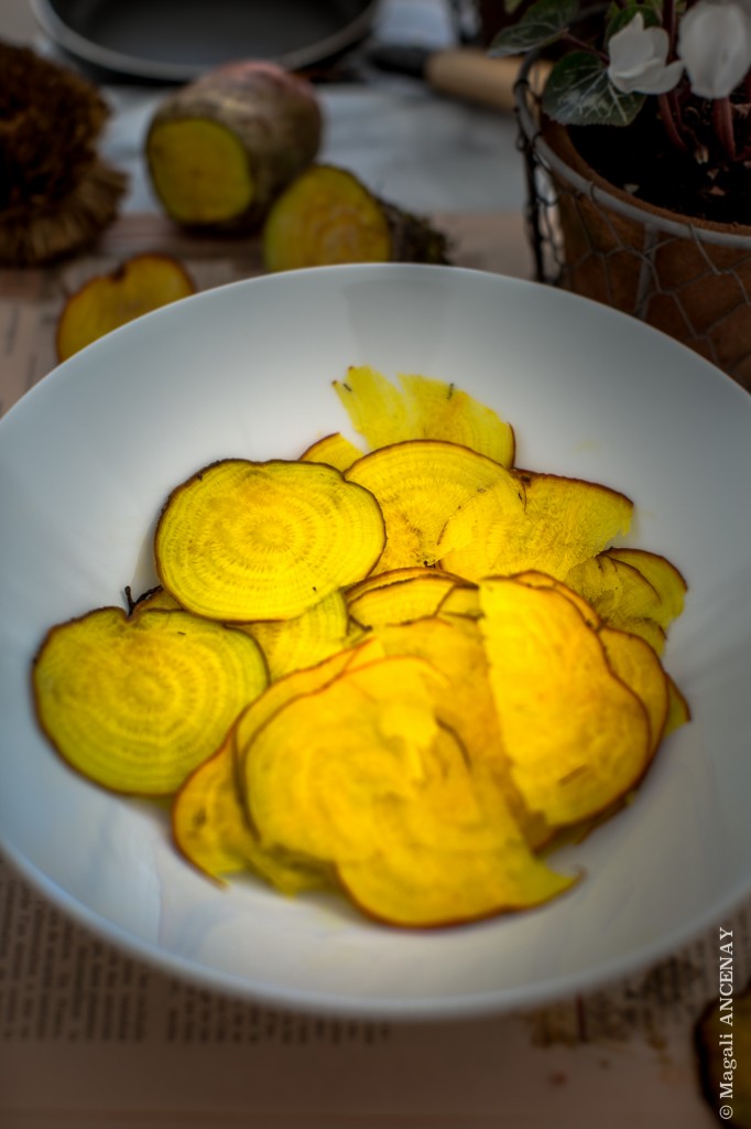 Tatin de betteraves jaunes Quatre Saisons Au Jardin