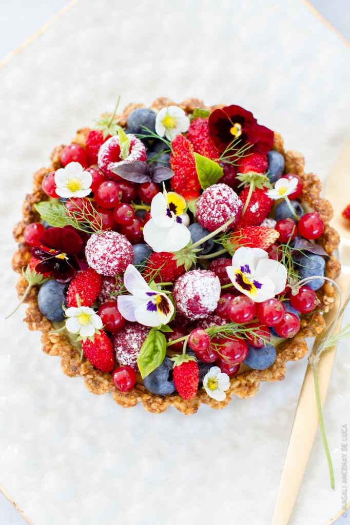 Tarte sans gluten aux fruits rouges
