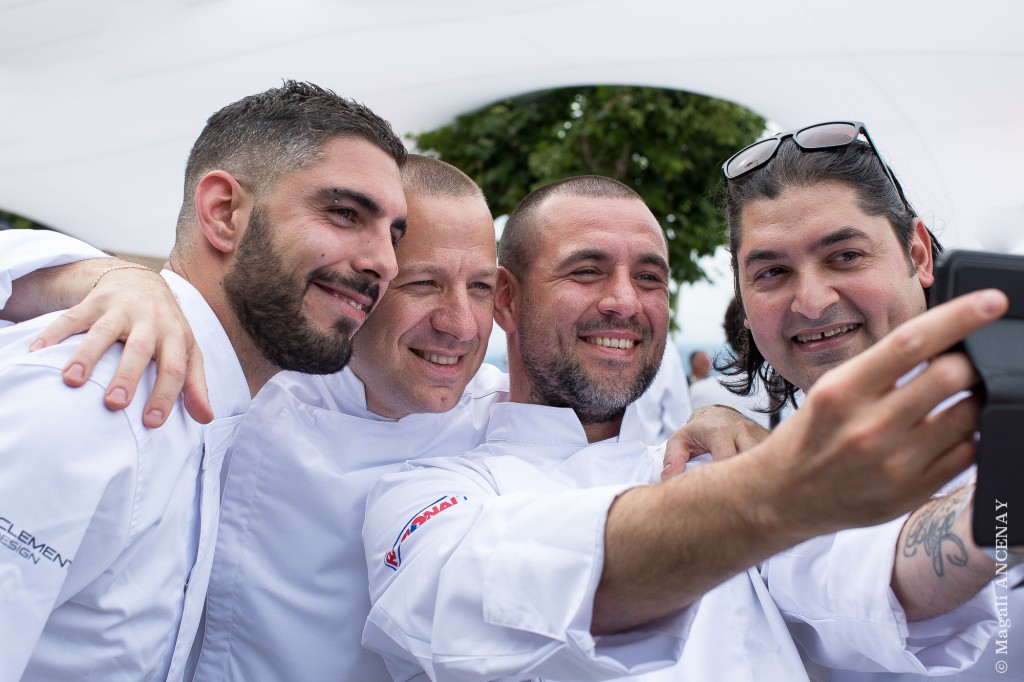Simon Pacary, Marc de Passorio, Julien Diaz et Alan Geeam
