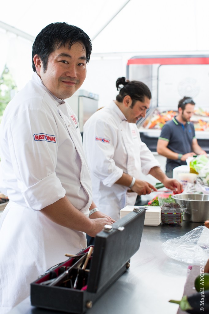 Cours de cuisine – avec Takashi Kinoshita et Alan Geaam.