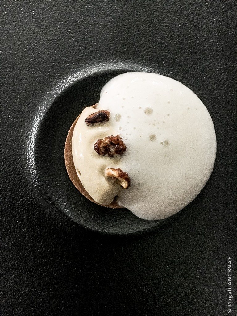 Picon bière cacahuète.... Dessert, une création d'Anne-Sophie Bercet