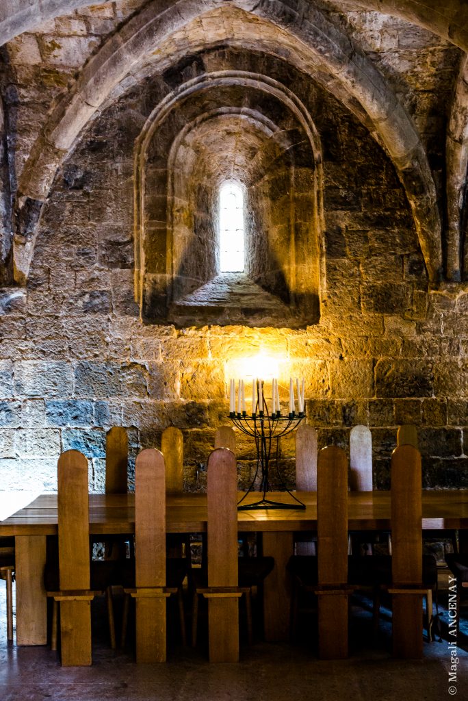 Magnifique salle capitulaire de l'Abbaye