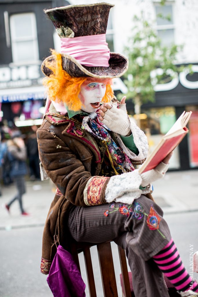 Le "Chapelier Fou" en plein coeur de Camden Town