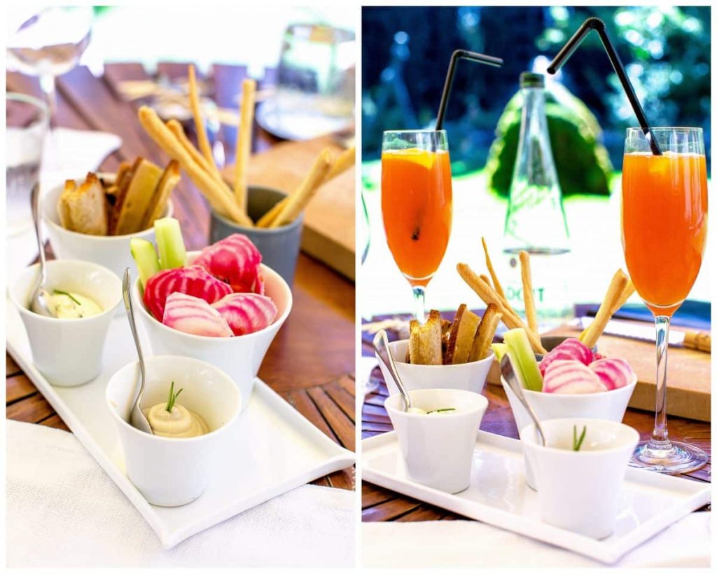 Cocktail Maison et quelques préparations salées