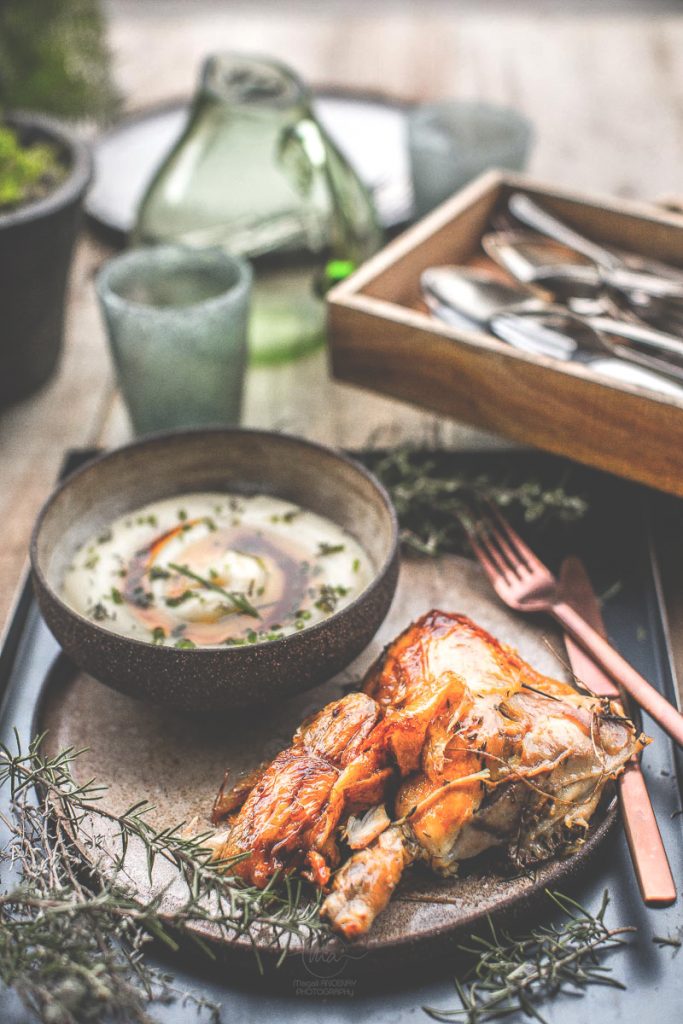 Poulet du dimanche - Magali ANCENAY Photographe Culinaire