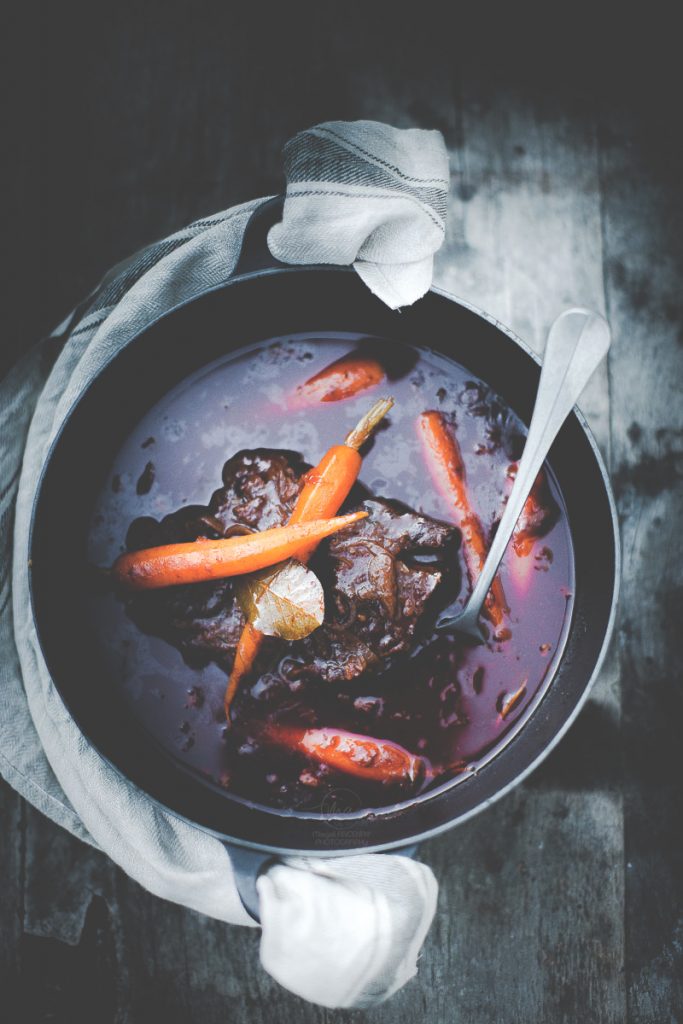 Boeuf bourguignon - Magali ANCENAY Photographe Culinaire