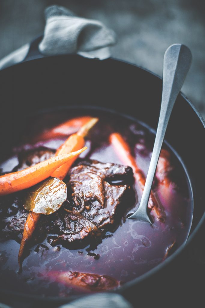 Boeuf bourguignon - Magali ANCENAY Photographe Culinaire