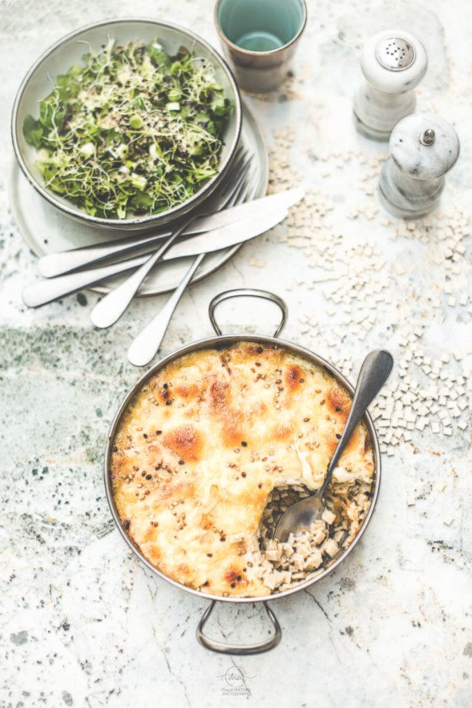 Gratin de crozets raclette - Magali ANCENAY Photographe Culinaire