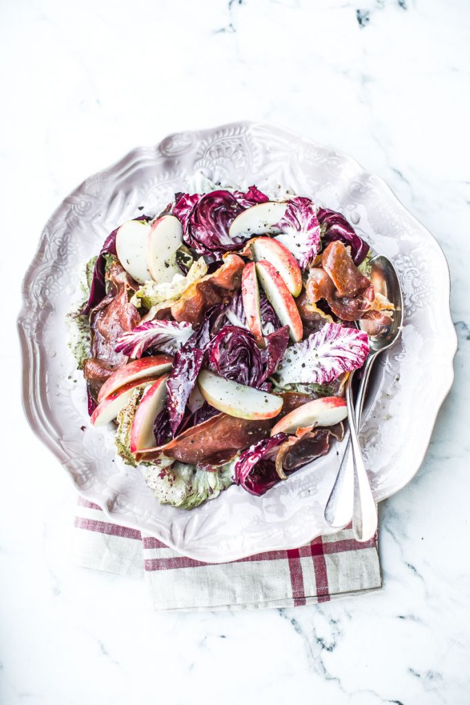Salade de chicorée - Magali ANCENAY Photographe Culinaire