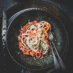 Spaghetti de légumes Végan - Magali ANCENAY Photographe Culinaire