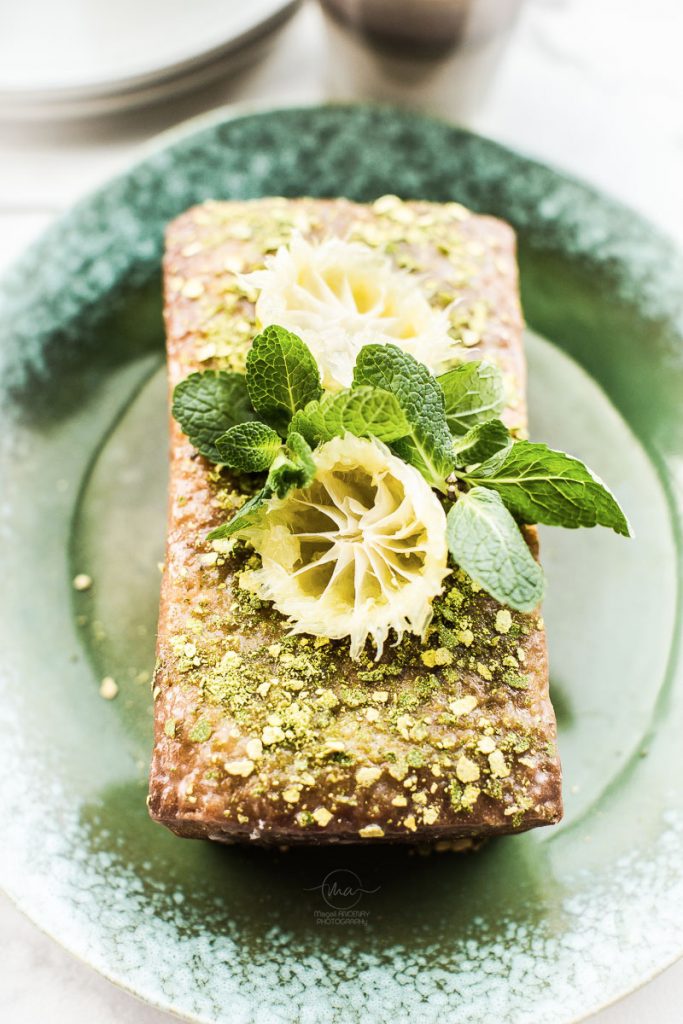 cake citron menthe - Magali ANCENAY Photographe Culinaire