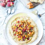 Houmous grenade kaki & Salade d'hiver vitaminée - Magali ANCENAY PHOTOGRAPHE Culinaire