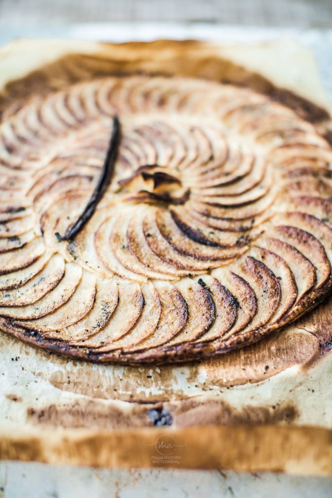 Tarte aux pommes fine- Magali ANCENAY PHOTOGRAPHE Culinaire