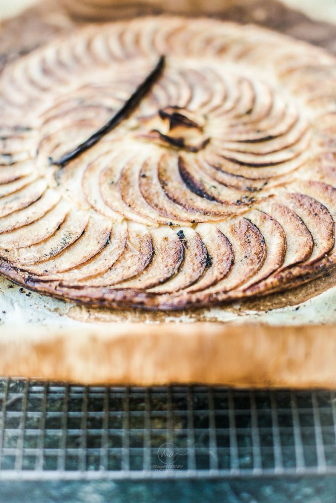 Tarte aux pommes fine- Magali ANCENAY PHOTOGRAPHE Culinaire