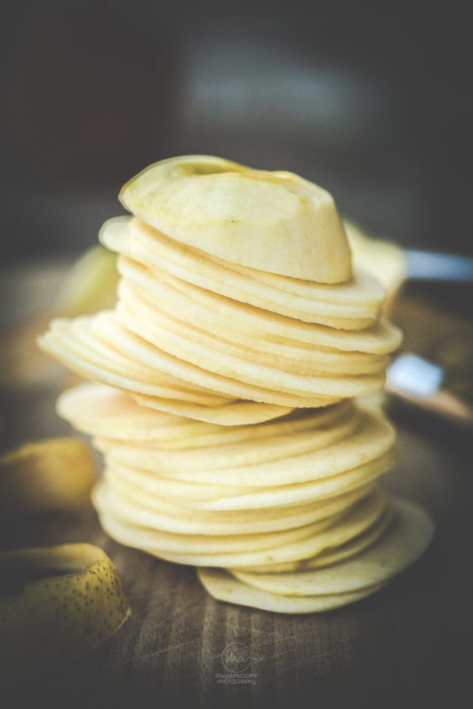 Tarte aux pommes fine- Magali ANCENAY PHOTOGRAPHE Culinaire