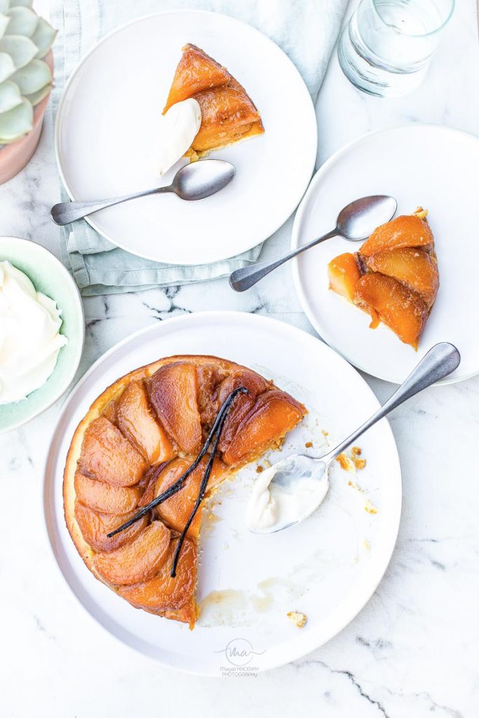 Paul Bocuse et sa Tarte Tatin - Magali ANCENAY PHOTOGRAPHE Culinaire