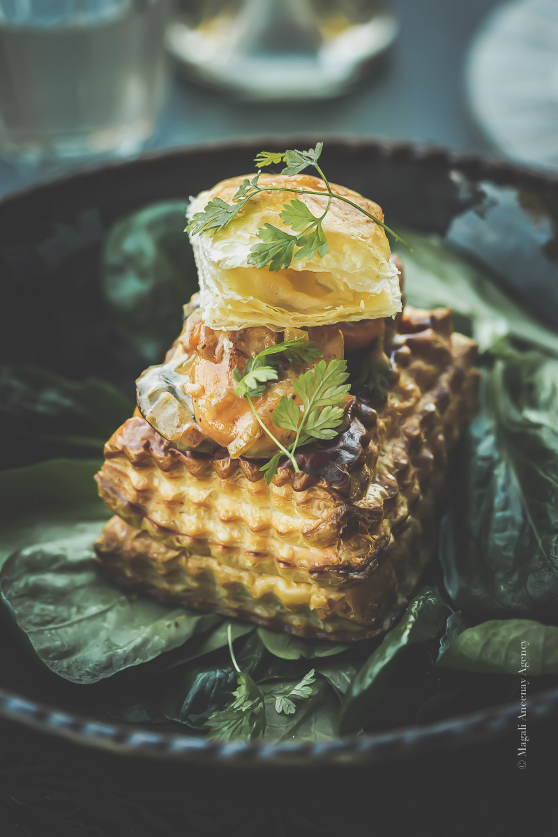 Délicieuse bouchée à la reine aux fruits de mer - Quatre Saisons Au Jardin