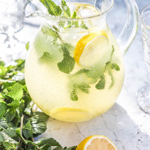 Citronnade fracheur  la menthe Alain Ducasse